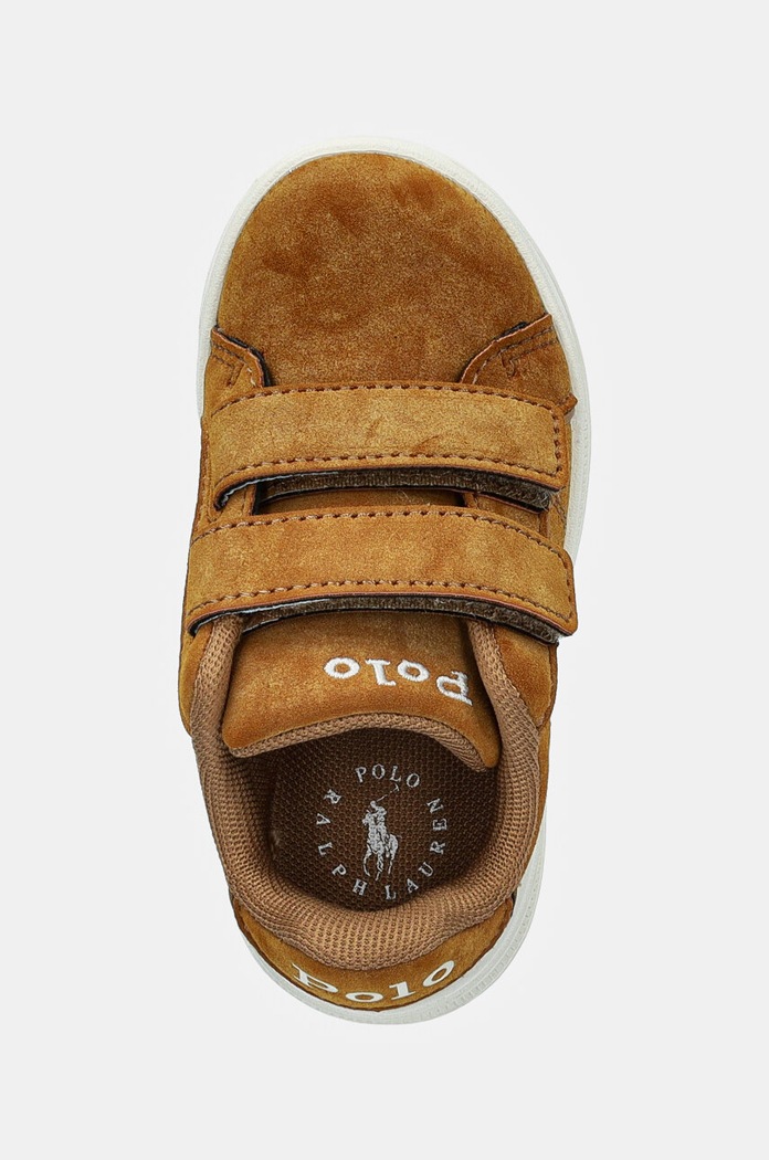 Παιδικά sneakers Polo Ralph Lauren HERITAGE COURT III EZ μπεζ RL00972250