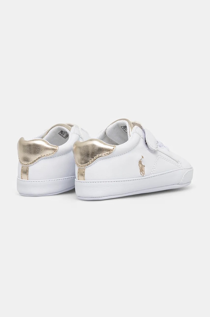 Chlapec Detské tenisky Polo Ralph Lauren THERON V PS LAYETTE RL01200100 biela