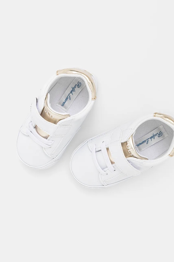 Detské tenisky Polo Ralph Lauren THERON V PS LAYETTE biela RL01200100