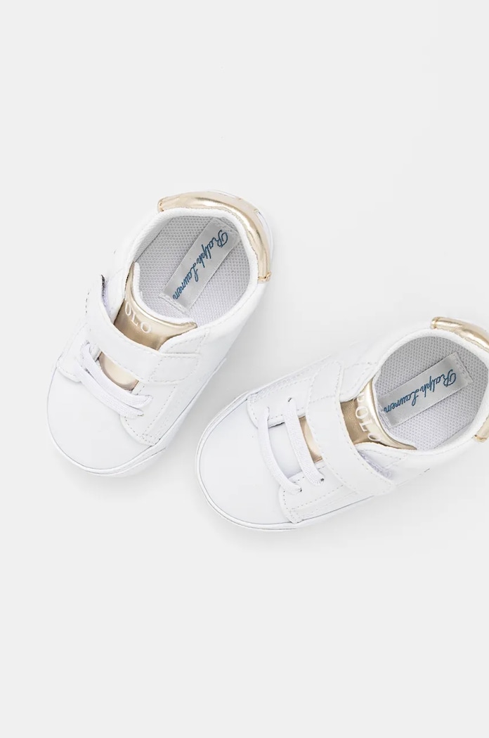 Detské tenisky Polo Ralph Lauren THERON V PS LAYETTE biela RL01200100