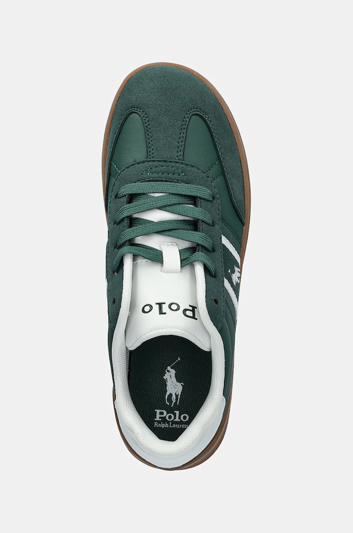 Dječje tenisice Polo Ralph Lauren HERITAGE COURT III T-TOE zelena RL01253301