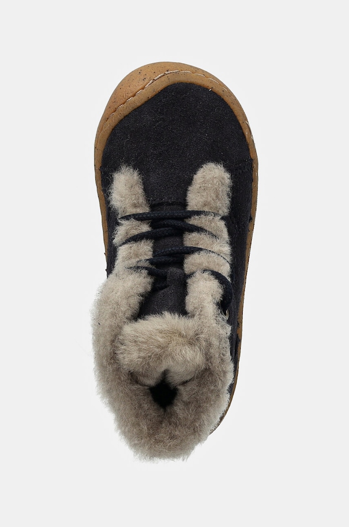 Froddo cizme de iarna pentru copii din piele intoarsa MINNI SUEDE LACES bleumarin G2110140.20.24