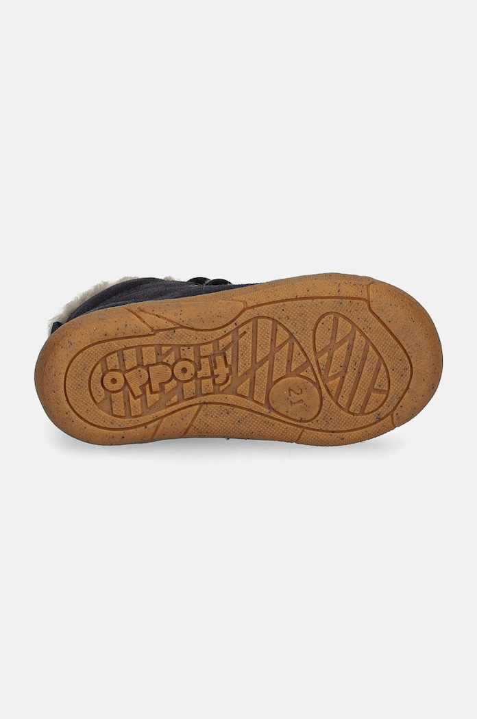 Froddo cizme de iarna pentru copii din piele intoarsa MINNI SUEDE LACES G2110140.20.24 bleumarin