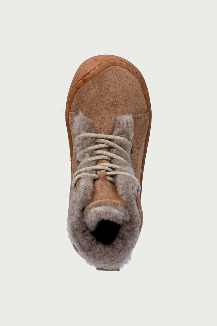 Παπούτσια χειμερινά παιδικά σουέτ MINNI SUEDE LACES Froddo G2110140.20.24 καφέ