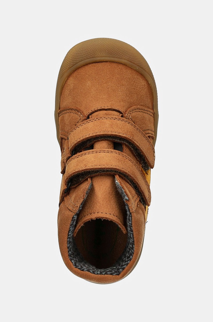Παιδικά παπούτσια nubuck Froddo OLLIE TEX καφέ G2110139.21.24
