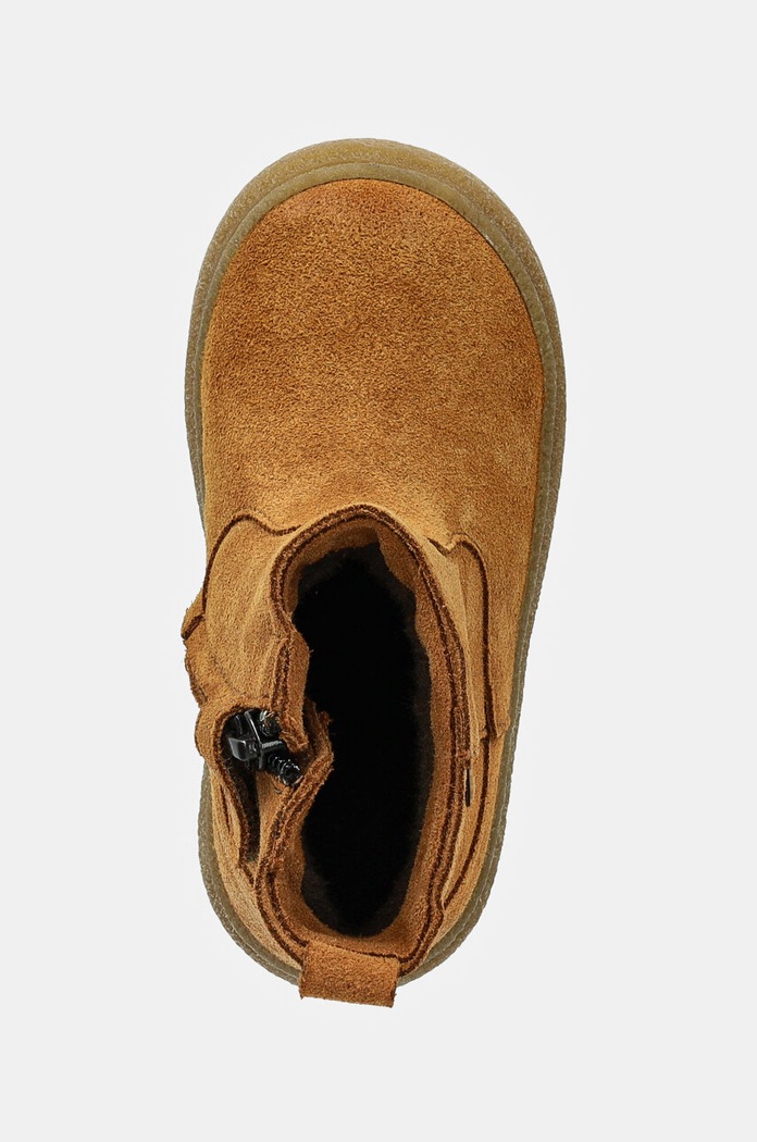 Froddo buty zimowe zamszowe dziecięce WRENY WOOL TEX brązowy G2160081.22.24