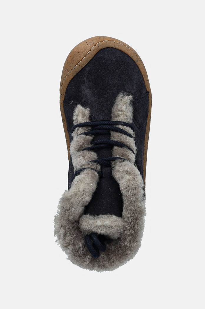 Dječje zimske cipele od brušene kože Froddo MINNI SUEDE LACES Froddo G2110140.25.26 mornarsko plava