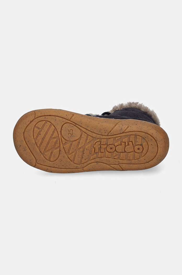 Dječje zimske cipele od brušene kože Froddo MINNI SUEDE LACES Froddo mornarsko plava G2110140.25.26
