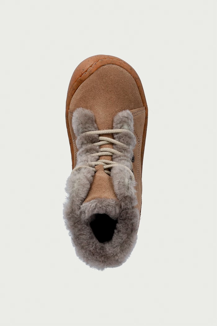 Παπούτσια χειμερινά παιδικά σουέτ MINNI SUEDE LACES Froddo G2110140.25.26 καφέ