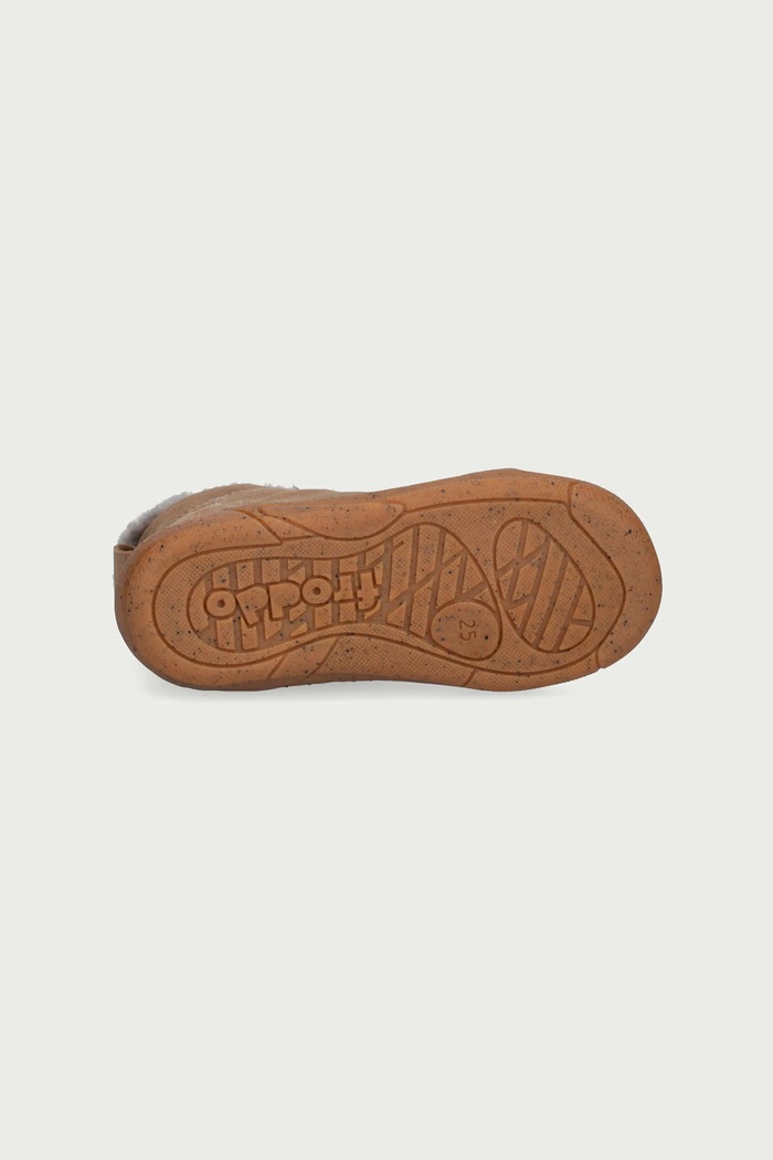 Παπούτσια χειμερινά παιδικά σουέτ MINNI SUEDE LACES Froddo καφέ G2110140.25.26