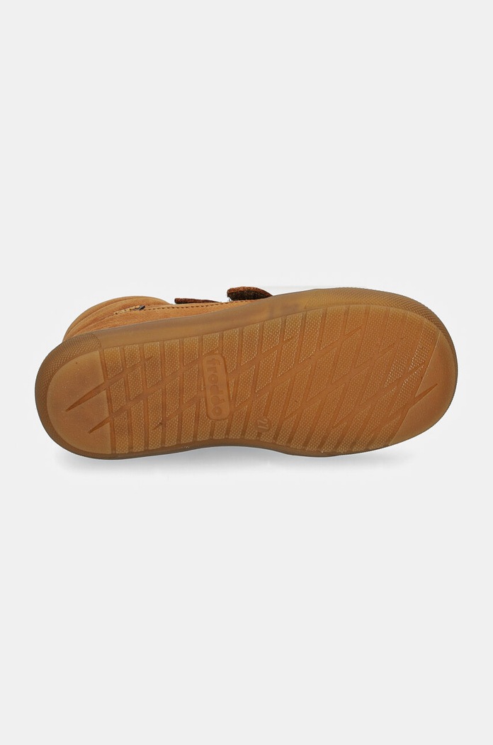 Dětské zimní boty z nubuku Froddo OLLIE WOOL TEX G2110138.25.28 hnědá