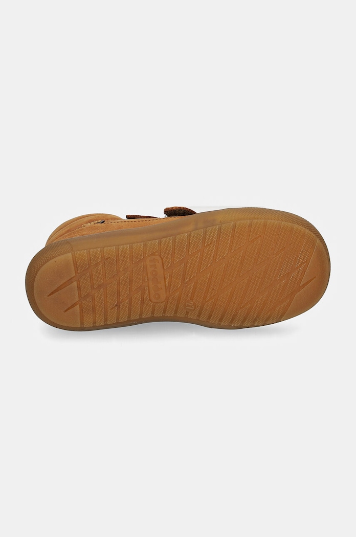 Dětské zimní boty z nubuku Froddo OLLIE WOOL TEX G2110138.25.28 hnědá