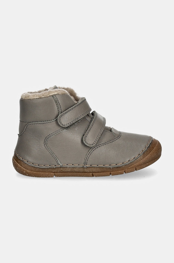 Детски кожени зимни обувки Froddo PAIX UP WINTER G2110143.25.30 сив AW25