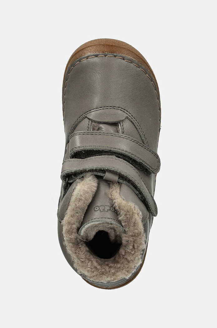 Детски кожени зимни обувки Froddo PAIX UP WINTER сив G2110143.25.30
