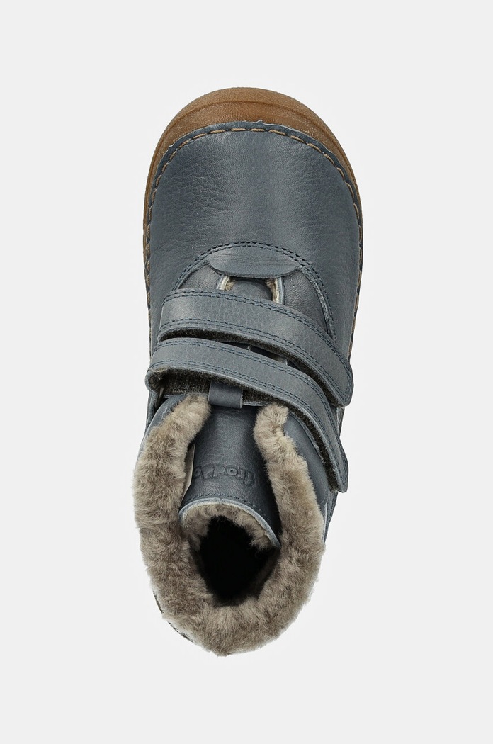 Froddo buty zimowe skórzane dziecięce PAIX UP WINTER niebieski G2110143.25.30