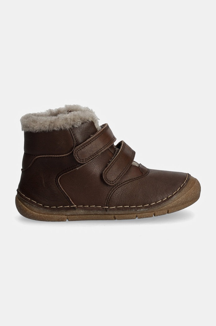 Детски кожени зимни обувки Froddo PAIX UP WINTER G2110143.25.30 кафяв AW25