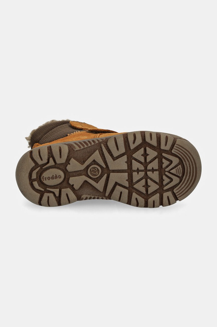 Detské kožené snehule Froddo LINZ WOOL TEX HIGH G3160229.25.30 hnedá