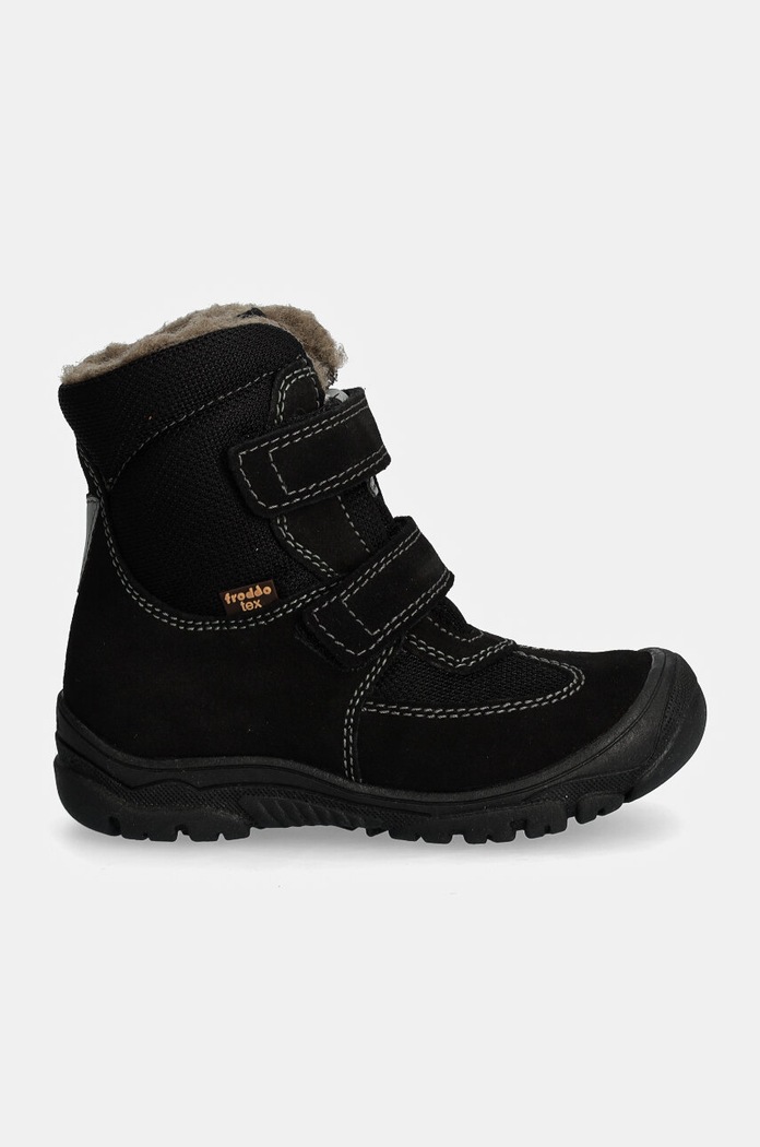 Froddo gyerek hócipő bőrből LINZ WOOL TEX HIGH G3160229.25.30 fekete AW24