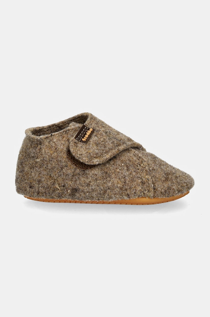 Детски пантофи Froddo PREWALKERS WOOLY G1170002 бежов AW24
