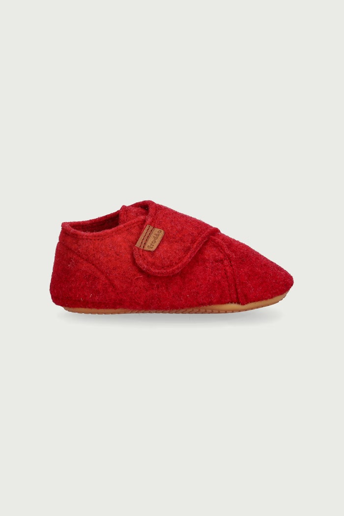 Froddo Παντόφλες Παιδικές PREWALKERS WOOLY G1170002 κόκκινο AW25