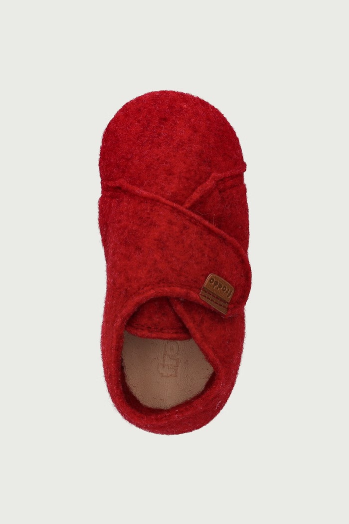 Παντόφλες Παιδικές PREWALKERS WOOLY Froddo G1170002 κόκκινο