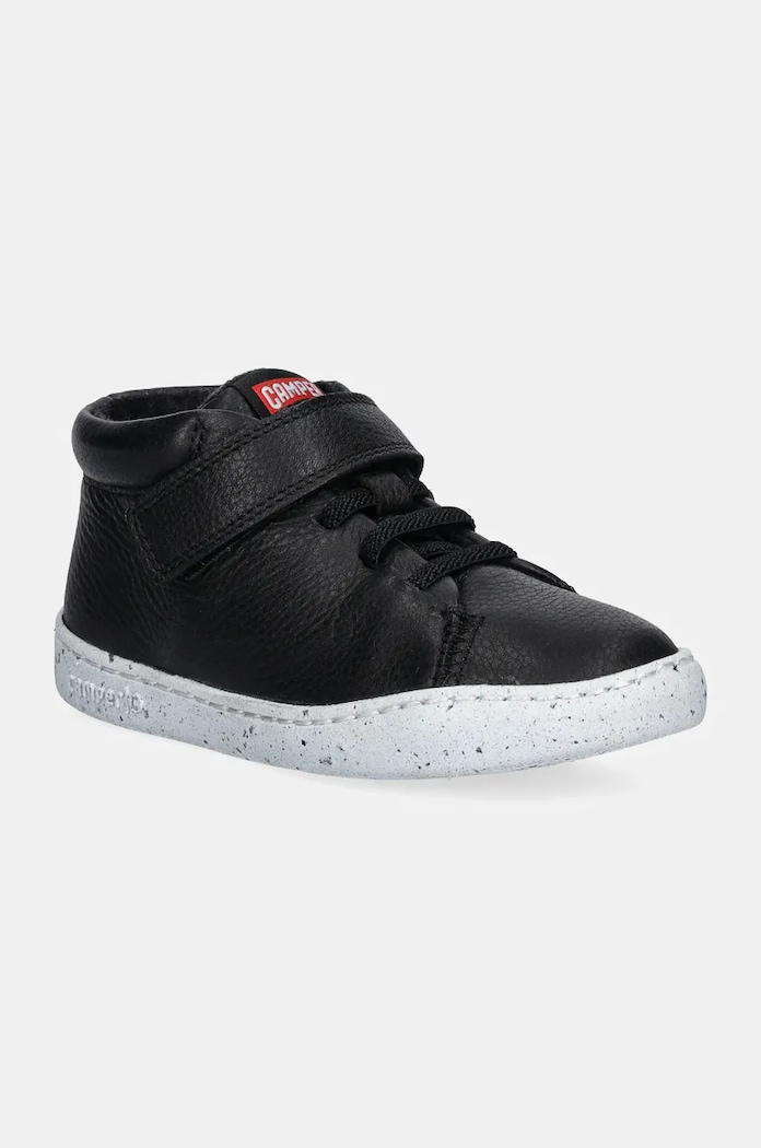 Camper sneakersy skórzane dziecięce Peu Touring wysoka czarny K900251.021.25.27