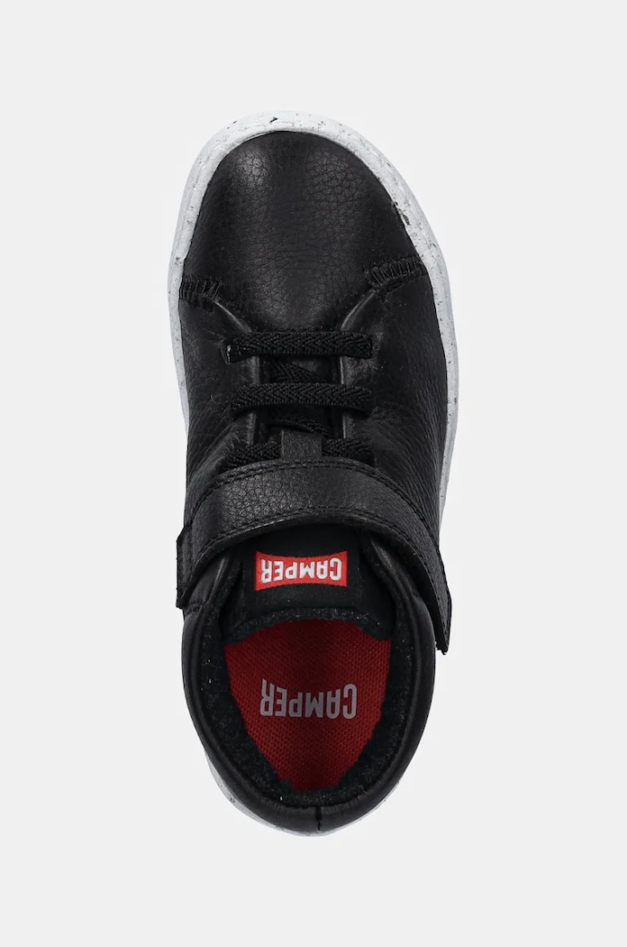 Camper sneakersy skórzane dziecięce Peu Touring czarny K900251.021.25.27