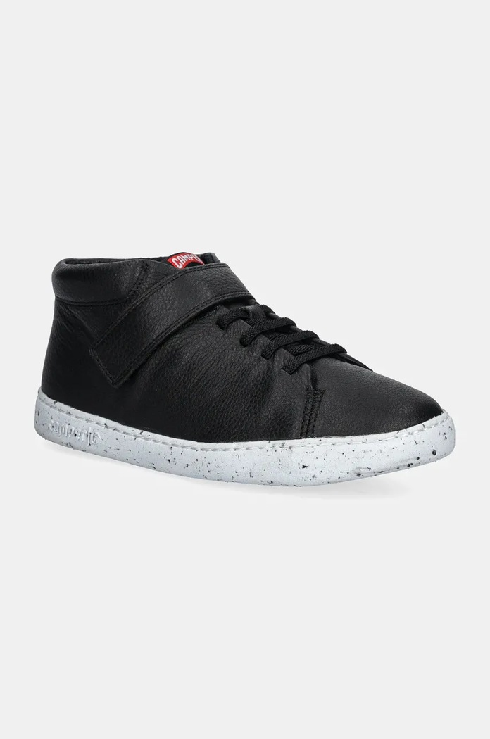 Camper sneakersy skórzane dziecięce Peu Touring wysoka czarny K900251.021.35.38