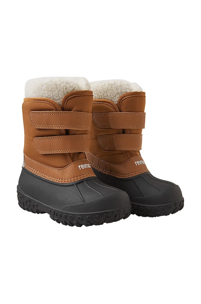 Detské snehule Reima Konkari zateplené hnedá 5400148A.9BYH