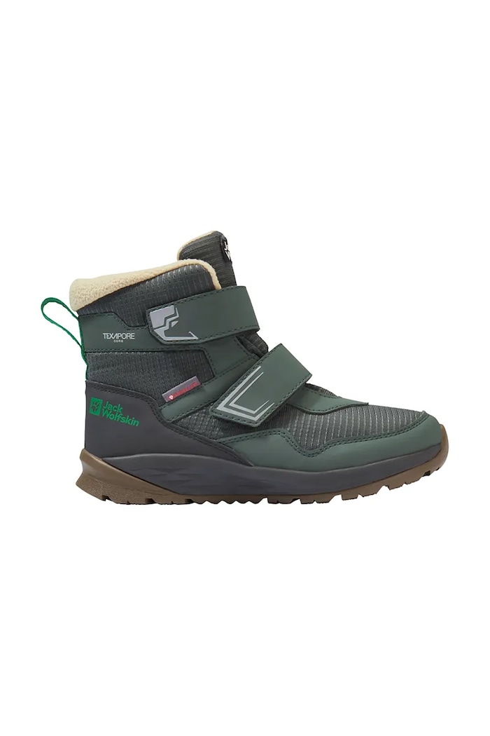 Zimné topánky Jack Wolfskin textilný zelená A62144