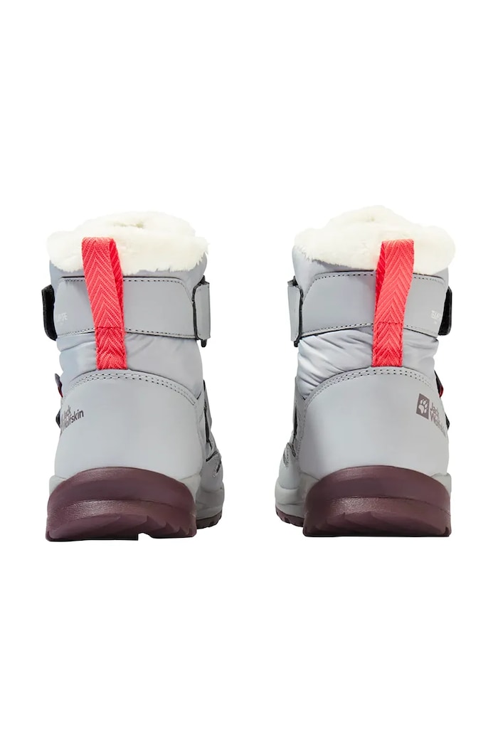 Detské zimné topánky Jack Wolfskin sivá A62146