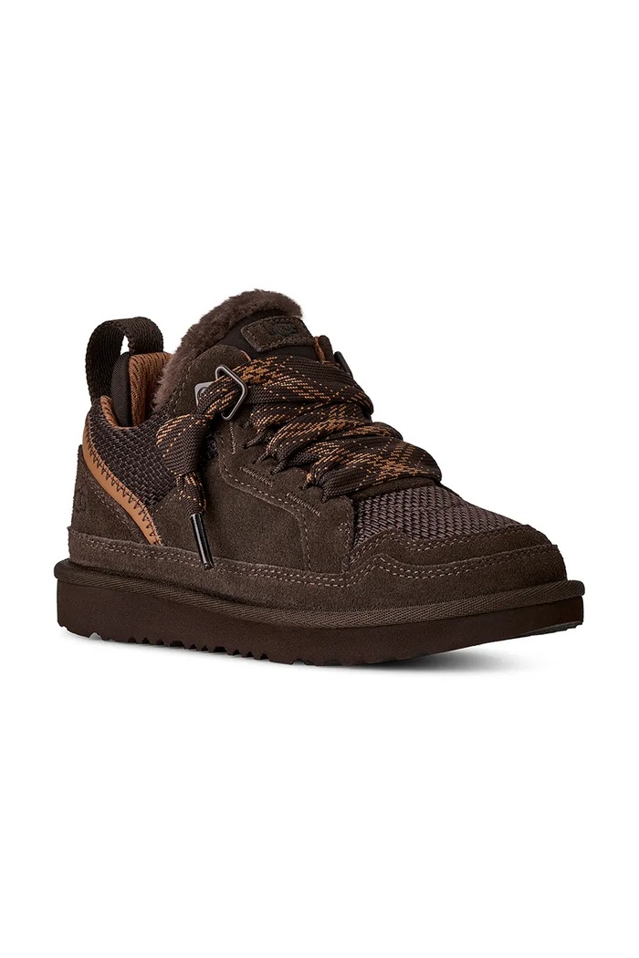 UGG LOWMEL sneakersy dziecięce 1152410K brązowy AA00
