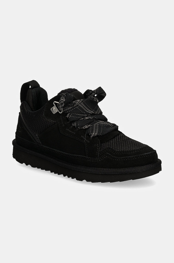 Detské tenisky UGG LOWMEL semišová koža čierna 1152410K