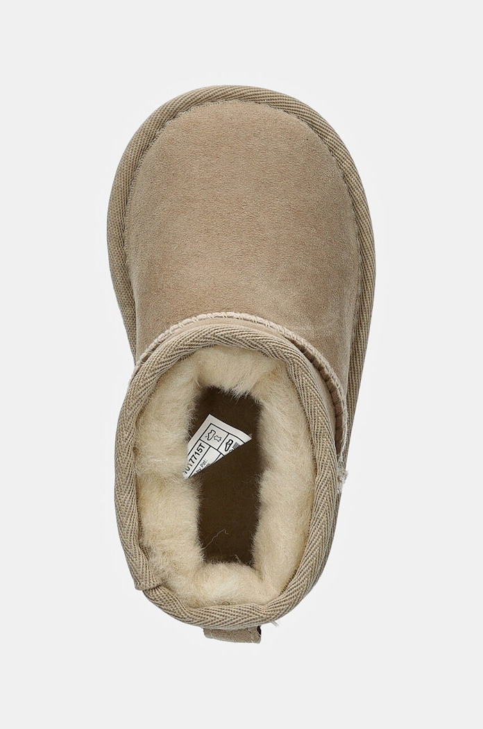 Dětské semišové sněhule UGG CLASSIC MINI II béžová 1017715T
