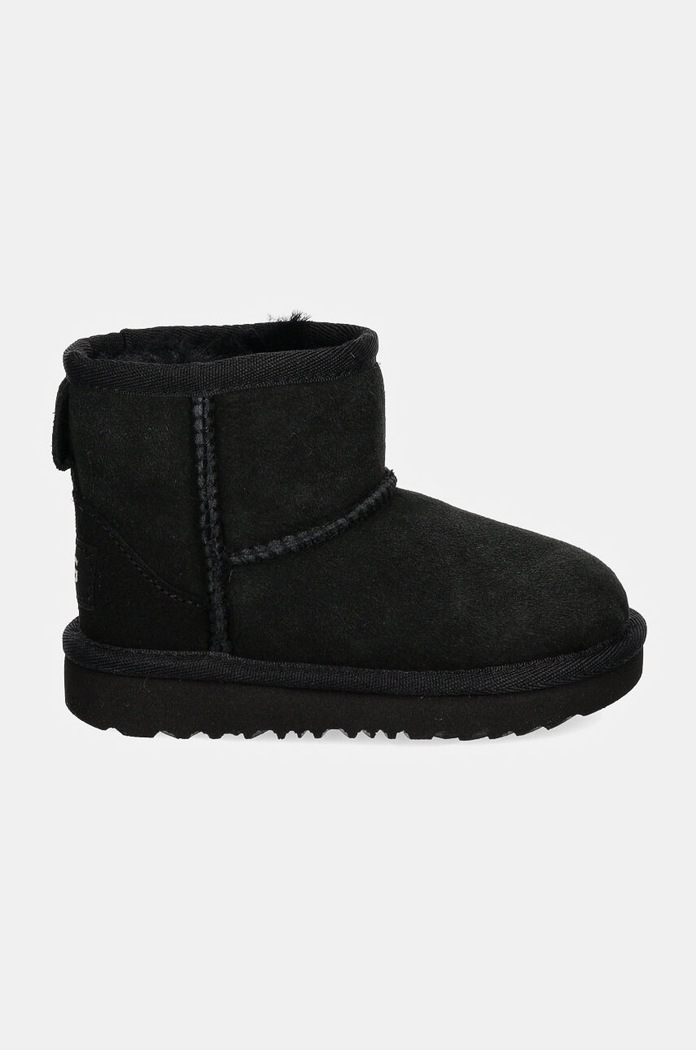 Дитячі замшеві чоботи UGG CLASSIC MINI II 1017715T чорний AW25