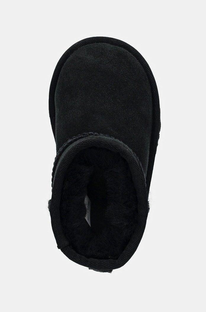 Дитячі замшеві чоботи UGG CLASSIC MINI II чорний 1017715T