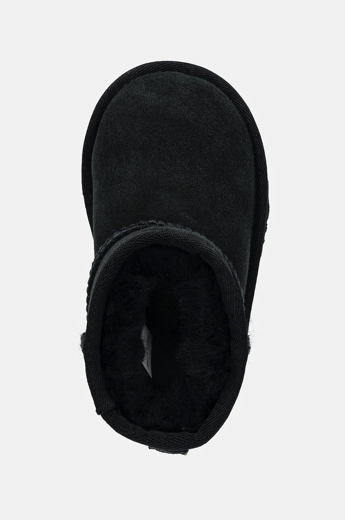 Дитячі замшеві чоботи UGG CLASSIC MINI II чорний 1017715T