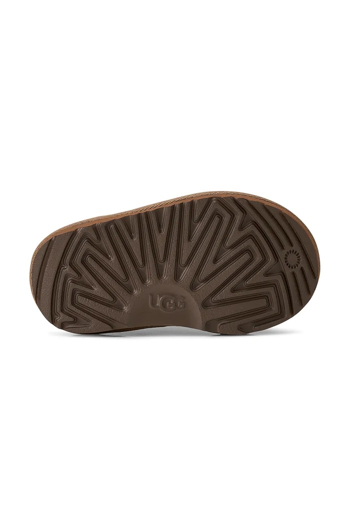 UGG Zimske čizme za djecu od brušene kože CLASSIC ULTRA STRETCH CUFF 1157702T