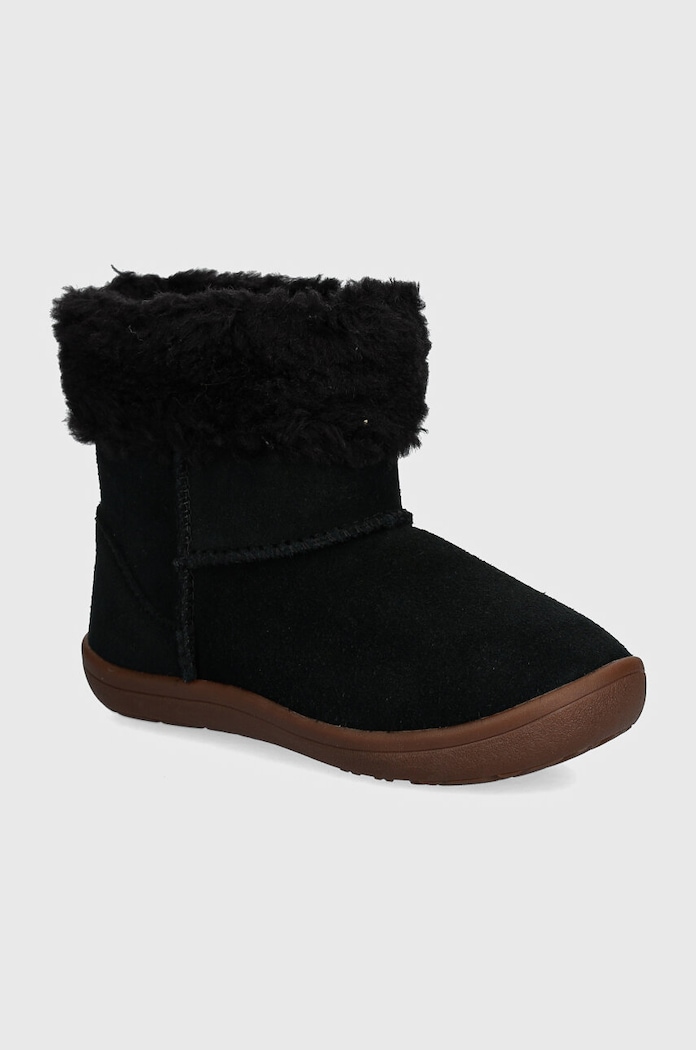 Detské semišové snehule UGG SAMMEE semišová koža čierna 1157637T