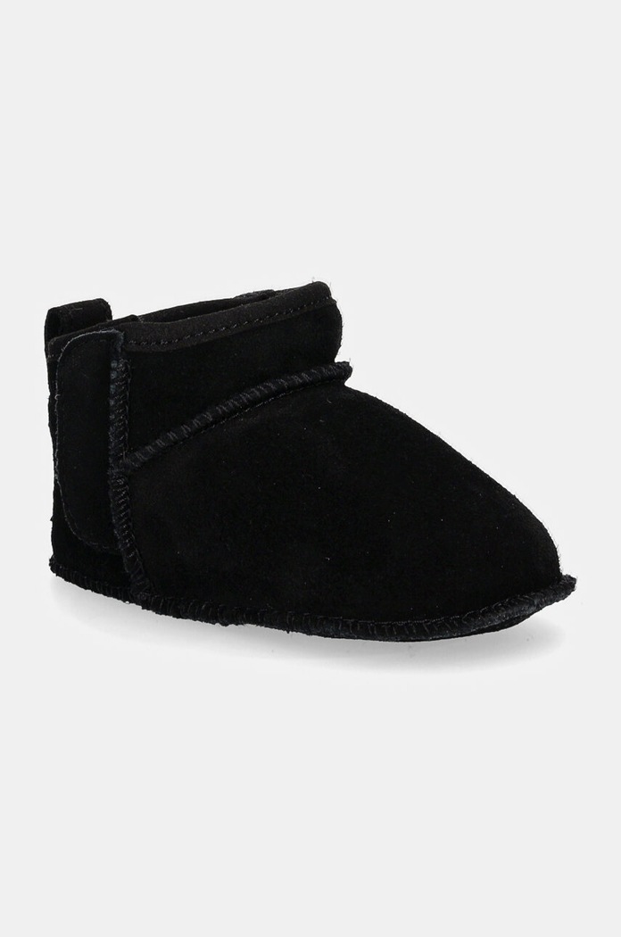 Βρεφικά παπούτσια σουέτ UGG BABY CLASSIC ULTRA MINI μόνωση μαύρο 1157690I