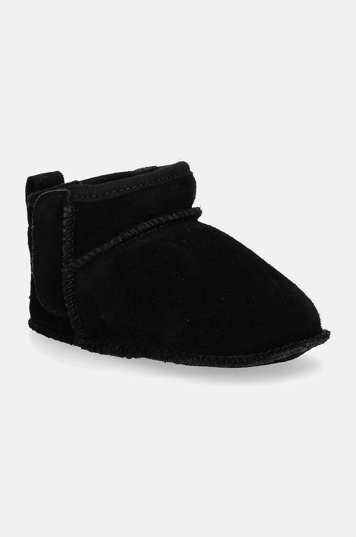 Βρεφικά παπούτσια σουέτ UGG BABY CLASSIC ULTRA MINI μόνωση μαύρο 1157690I