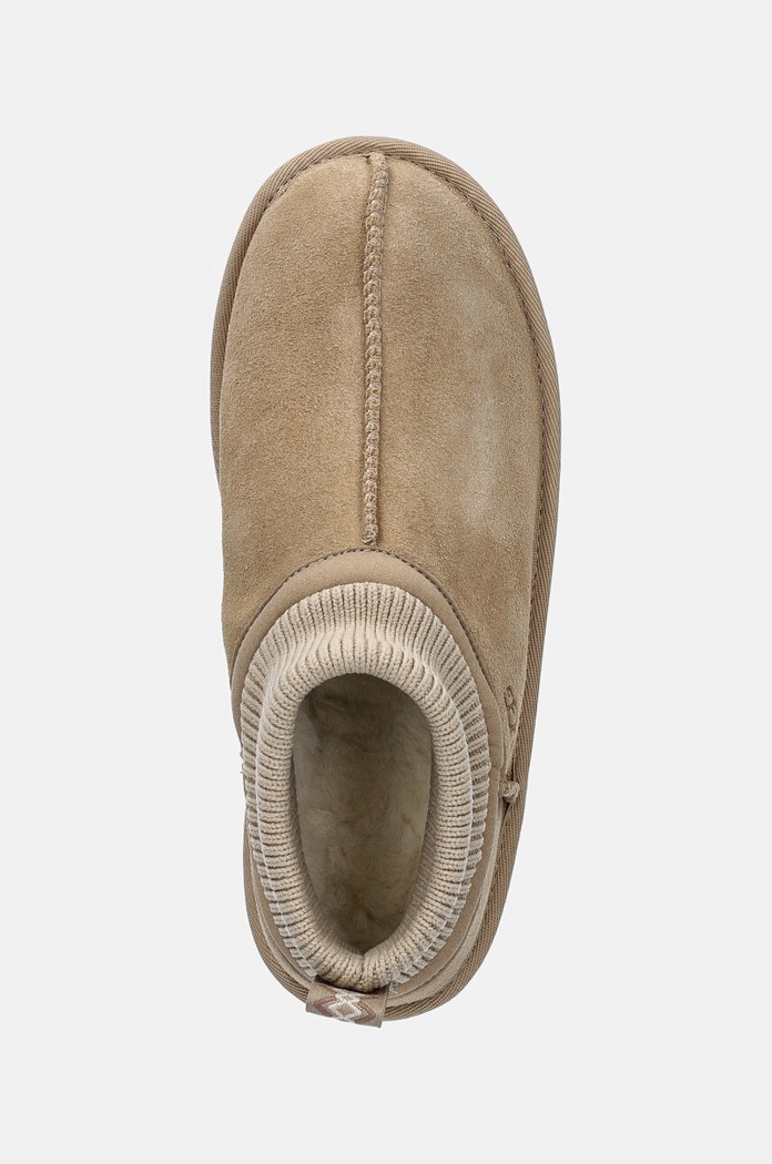 Μπότες σουέτ για παιδιά UGG KIDS' CLASSIC ULTRA STRETCH CUFF μπεζ 1157702K