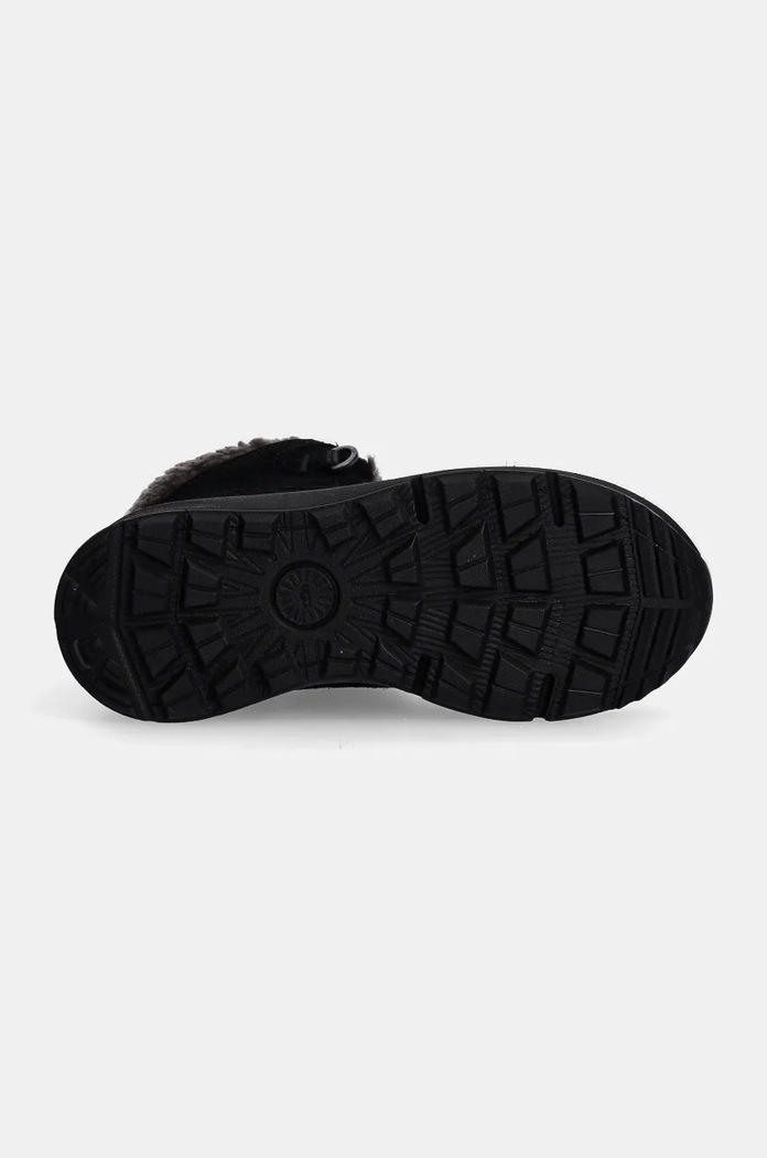 Detské zimné semišové topánky UGG TERRETRAIL COZY LACE 1157574K čierna