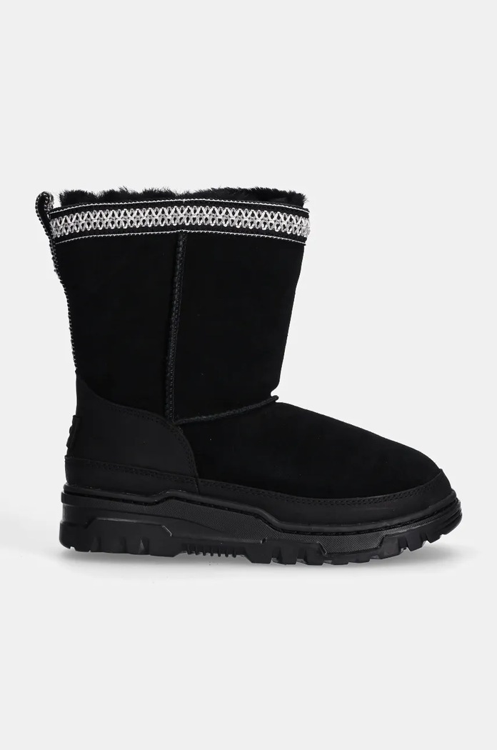 Παιδικές Μπότες UGG KIDS CLASSIC SHORTRAILGAZER 1157694K μαύρο AW24