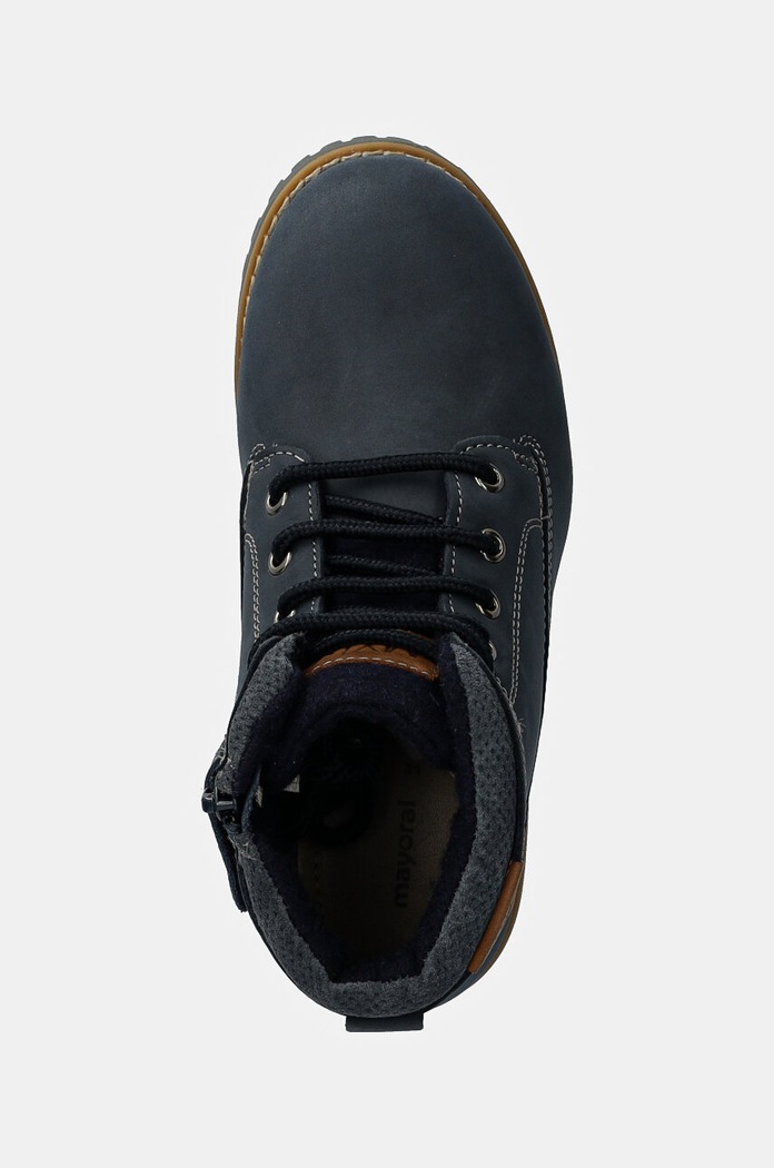 Παιδικές χειμερινές μπότες nubuck Mayoral 46508.63B.Mini σκούρο μπλε