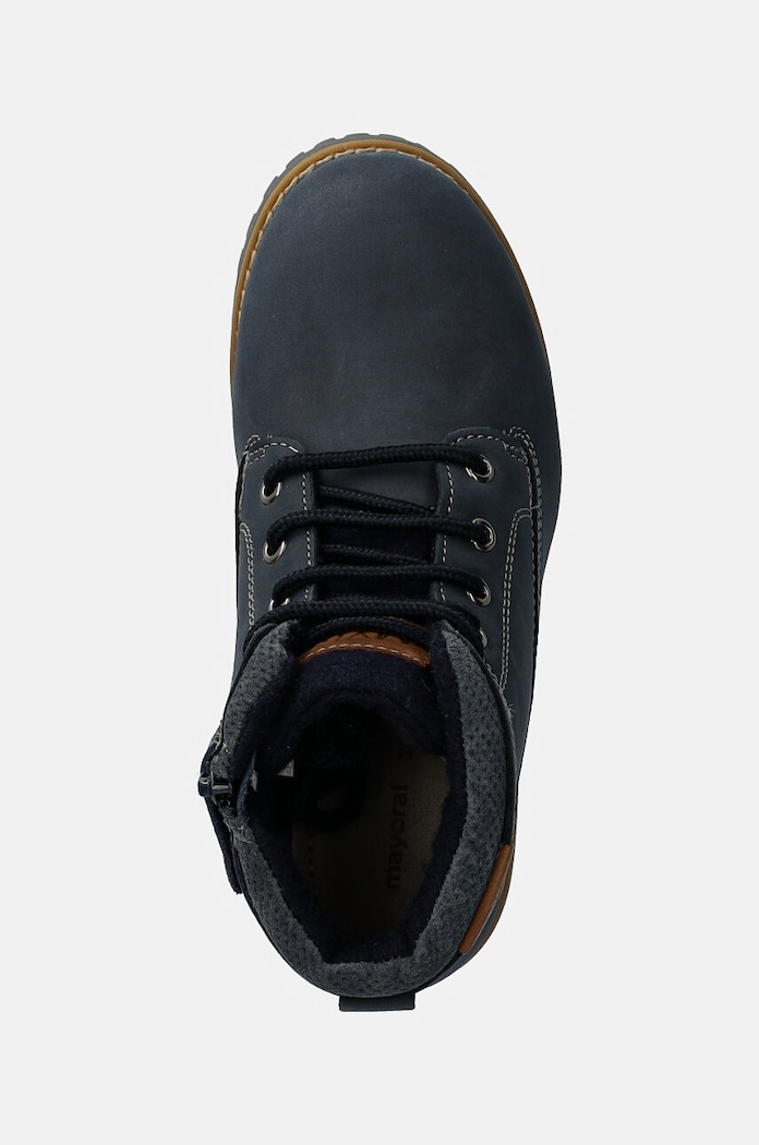Παιδικές χειμερινές μπότες nubuck Mayoral 46508.63B.Mini σκούρο μπλε