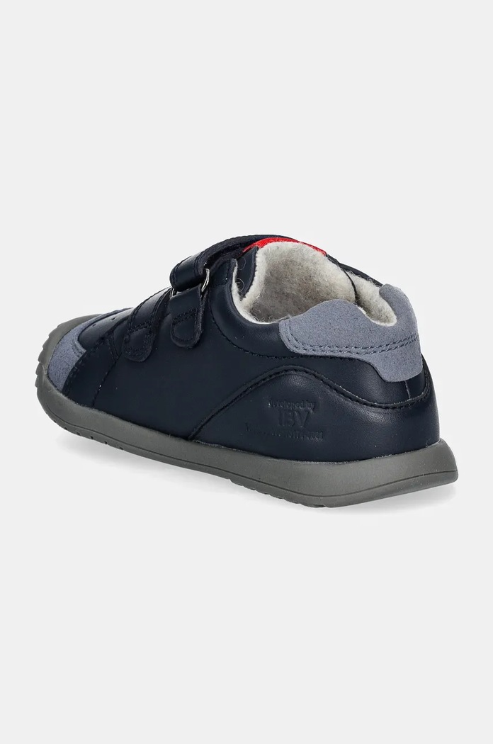 CHLAPEC Dětské kožené sneakers boty Biomecanics 241128 námořnická modř