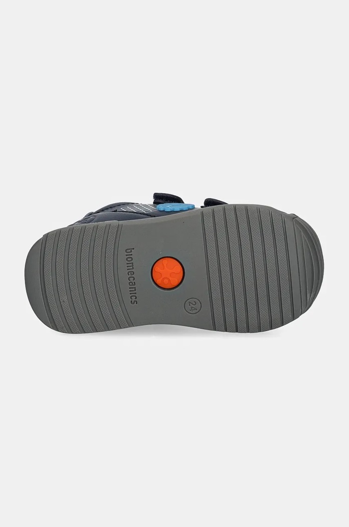 Dětské kožené sneakers boty Biomecanics 241128 námořnická modř