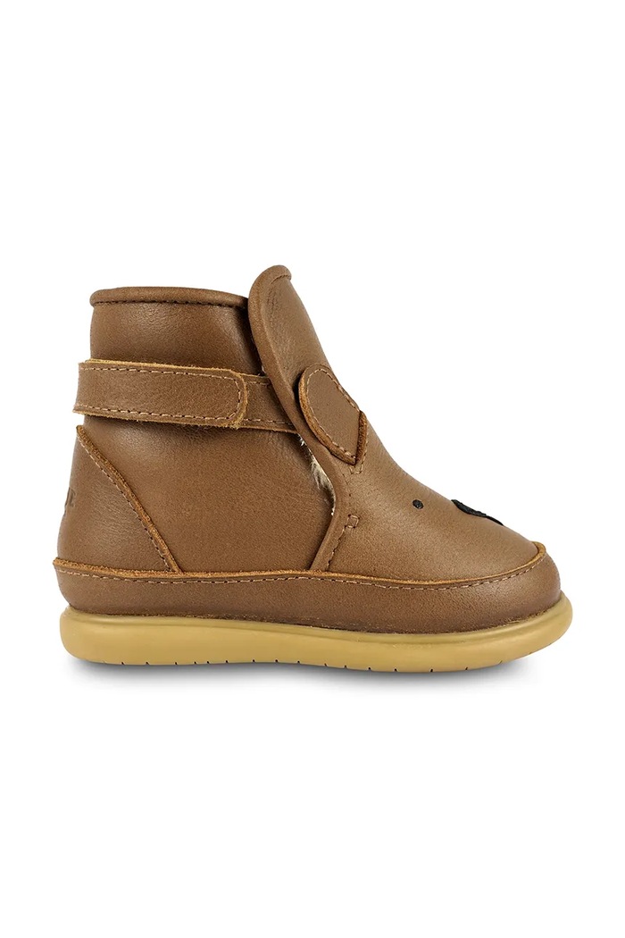 Dječje zimske kožne cipele Donsje Dubu Classic Shoes Bear 1500401. smeđa