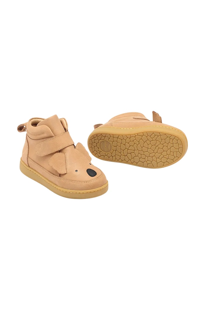 Donsje Sneakersy skórzane dziecięce Mika Sneakers Koala 2024803. beżowy AW24